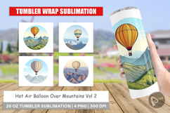 Tumbler Mountain Hot Air Balloon Product Image 1