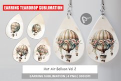 Earring Hot Air Balloon Product Image 1