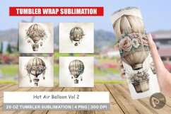 Tumbler Wrap Hot Air Balloon Product Image 1