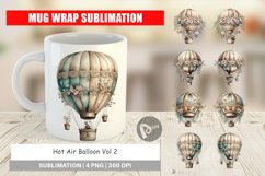 Mug Wrap Hot Air Balloon Product Image 1