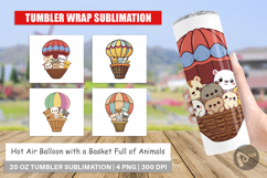 Tumbler Animal Hot Air Balloon Product Image 1