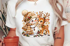 Hot and Holly We're a Risky Mix Funny Santa Roasting Product Image 2