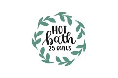 Hot Bath 25 Cents Product Image 1