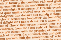 Hot Caramel Delight - Bold Serif Font Product Image 12