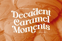 Hot Caramel Delight - Bold Serif Font Product Image 14