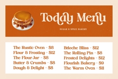 Hot Caramel Delight - Bold Serif Font Product Image 17