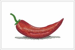 Hot chili embroidery design Product Image 1