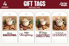 hot chocolate gift tags