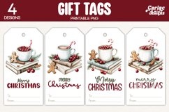 hot chocolate gift tags