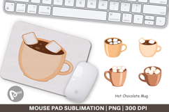 Mouse Pad Hot Chocolate Product Image 1