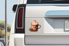 Christmas Hot Chocolate Mugs | Winter Mug PNGs Product Image 7