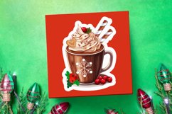 Hot chocolate whipped Stickers PNG Product Image 2