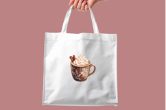 Christmas Hot Cocoa Clipart | Festive Mug PNG Bundle Product Image 7