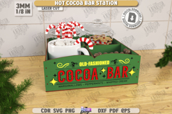 Hot Cocoa Bar Station Laser Cut |Hot Chocolate Station| Xmas Product Image 1
