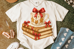 Christmas Books PNG, Hot Cocoa PNG, Merry Christmas PNG Product Image 6