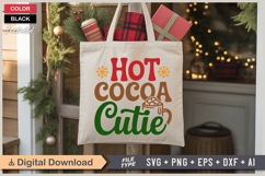 Hot Cocoa Cutie SVG | Christmas SVG | Holiday SVG | Xmas SVG Product Image 5