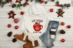 Hot Cocoa and Warm Hugs Sublimation | Christmas Mug Print Product Image 3