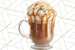 Hot Cocoa Clipart PNG, Christmas Drinks, Cozy Mugs Product Image 4