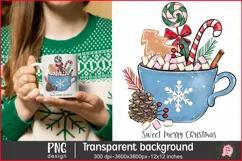 Christmas hot cocoa Png, Merry Christmas, Holiday Decor, Christmas Sublimation