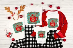 Hot Cocoa and Warm Hugs Sublimation | Christmas Mug Print Product Image 2