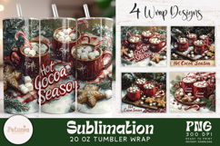 trendy vintage christmas png tumbler wrap designs being used as trendy Christmas 20 oz tumbler print
