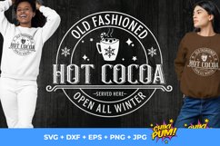 Hot Cocoa SVG Old Fashioned Hot Cocoa SVG Vintage sign