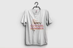 Hot Cowgirl Summer Western Quote SVG Product Image 4