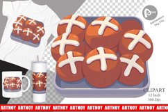 Hot Cross Buns Clipart Product Image 1