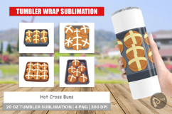 Tumbler Hot Cross Buns Product Image 1