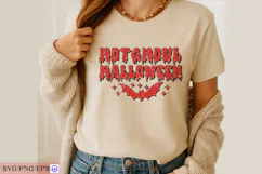 Hot Ghoul Halloween Sassy Funny Halloween Quote SVG PNG Product Image 2
