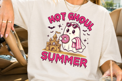 Hot Ghoul Summer PNG, Cute Ghost Halloween Design Product Image 2