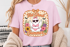 Hot Ghoul Summer PNG, Retro Halloween Sublimation Product Image 3