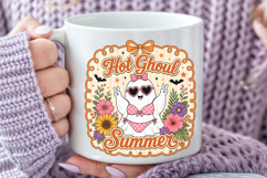 Hot Ghoul Summer PNG, Retro Halloween Sublimation Product Image 4
