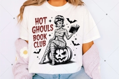 Witchy Book Club SVG PNG, Vintage Halloween Reader SVG Product Image 9