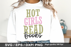 Book Lover SVG Design - Coffee And Books Sip Then Flip Product Image 4