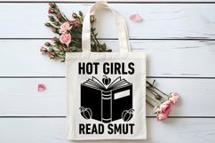 Hot Girls Read Smut SVG, Book Lover SVG, Reading SVG Product Image 4
