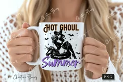 Hot Ghoul Summer Witch PNG | Halloween PNG Product Image 2