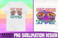 Hot Mom Summer Sublimation, Hot Mom Summer Retro Sublimation Product Image 1