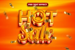 hot sale,flash sale banner template editable text effect Product Image 1