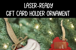 Hot Cocoa Ornament Gift Card Holder | Laser Ready SVG Product Image 4