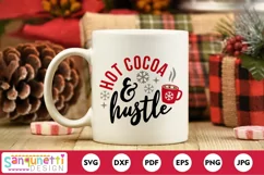 Hot Cocoa & Hustle Christmas and Winter SVG Product Image 1