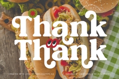 Hotdog Italian - Bold Serif Display Font Product Image 20