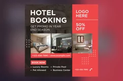 Hotel Booking Social Media Marketing Banner Design Template Product Image 2