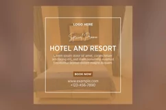 Special Promo Hotel Social Media Marketing Banner Design Product Image 2