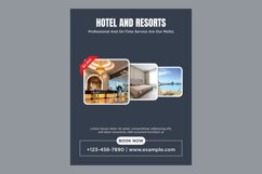 10 Hotel Poster Design Template Set 02 Product Image 6
