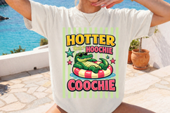 Hotter Than A Hoochie Coochie Png, Striped Summer Png Product Image 2