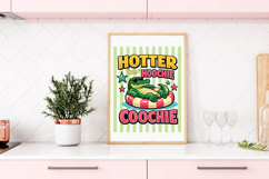Hotter Than A Hoochie Coochie Png, Striped Summer Png Product Image 3