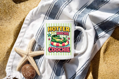 Hotter Than A Hoochie Coochie Png, Striped Summer Png Product Image 5