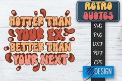 Retro Design | Retro Quotes | Quotes 80&#039;s SVG | SVG File v.2 Product Image 1