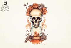 Hourglass Skull Floral Sublimation Bundle Product Image 4